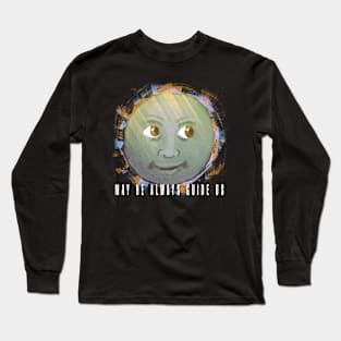 Moon Emoji Long Sleeve T-Shirt